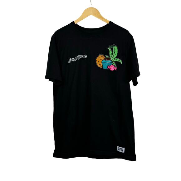 Wedding Cake Sweet Treats Wake Bake & Cake Black Streetwear Tee Size L - Picture 12 of 12